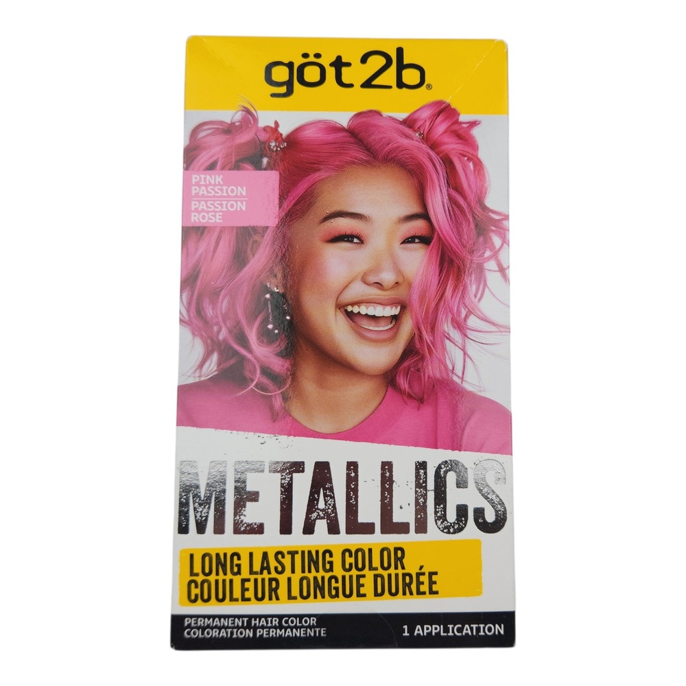 got2b Metallics Permanent Hair Color M87 Pink Passion Rose Bold Radiance